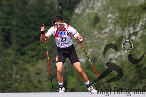 13.09.2015, xkvx, Wintersport, Deutsche Meisterschaft Biathlon 2015, v.l. Marco Gross (SC Ruhpolding)