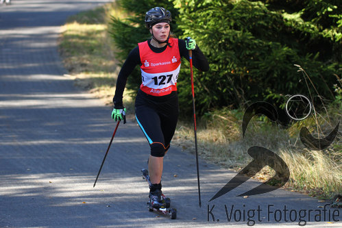 02.10.2015, xkvx, Wintersport, Biathlon Nordcup 2015, Speziallauf klassisch v.l. Alicia Willing