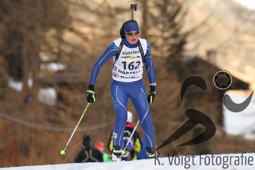 19.12.2015, xkvx, Wintersport, Biathlon Alpencup Martell, Sprint v.l. SUTER Nicole