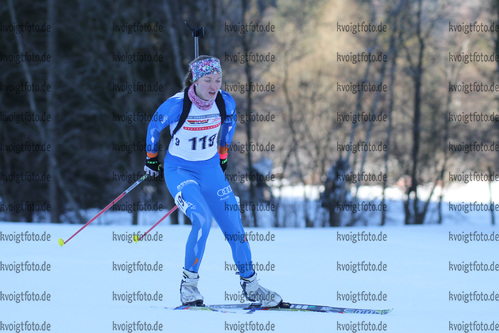 30.01.2015, xkvx, Wintersport, DSV Biathlon Deutschlandpokal Sprint v.l. REISSENBERGER Alicia