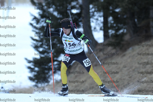 18.12.2016, xkvx, Wintersport, DSV Biathlon Deutschlandpokal Sprint v.l. HAMPE Tim