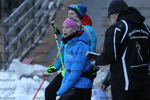 18.12.2016, xkvx, Wintersport, DSV Biathlon Deutschlandpokal Sprint v.l. HERMANN Hanna-Michelle