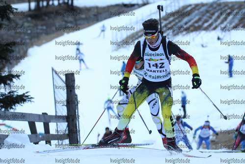 18.12.2016, xkvx, Wintersport, DSV Biathlon Deutschlandpokal Sprint v.l. GLOECKNER Jonas