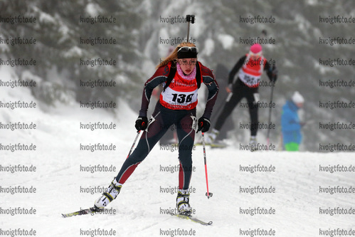 14.01.2017, xkvx, Wintersport, DSV Biathlon Deutschlandpokal Sprint v.l. MUENZNER Jennifer