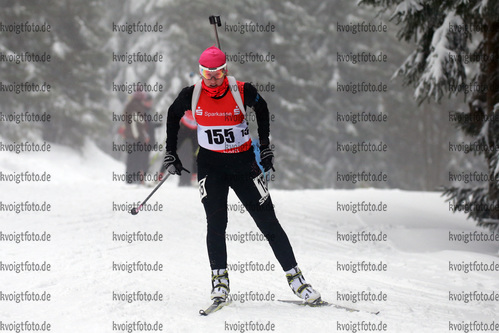 14.01.2017, xkvx, Wintersport, DSV Biathlon Deutschlandpokal Sprint v.l. AURICH Julia