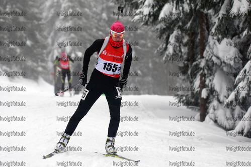 14.01.2017, xkvx, Wintersport, DSV Biathlon Deutschlandpokal Sprint v.l. AURICH Julia