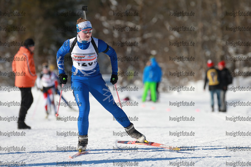 29.01.2017, xkvx, Wintersport, DSV Biathlon Deutschlandpokal Verfolgung v.l. SCHMIADE Paula