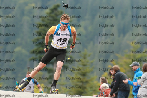 09.09.2017, xkvx, Biathlon, Deutsche Meisterschaften Biathlon am Arber, Sprint, emspor, v.l. ROMBACH Lukas