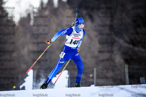 15.12.2018, xkvx, Biathlon, Deutschlandpokal Martell, Sprint, v.l. LAGLER Valentin