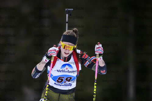 16.03.2019, xkvx, Biathlon, Deutschlandpokal Ruhpolding, Sprint, v.l. RICHTER Anna-Maria
