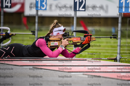 06.09.2019, xkvx, Biathlon, Deutsche Meisterschaften am Arber, Training Damen, v.l. Gina Marie Puderbach