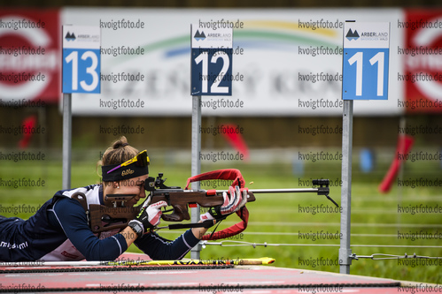 06.09.2019, xkvx, Biathlon, Deutsche Meisterschaften am Arber, Training Damen, v.l. Anna Maria Richter