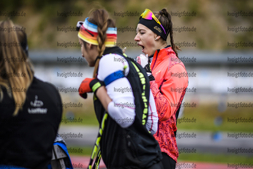 06.09.2019, xkvx, Biathlon, Deutsche Meisterschaften am Arber, Training Damen, v.l. Anna Maria Richter