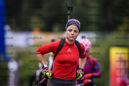 06.09.2019, xkvx, Biathlon, Deutsche Meisterschaften am Arber, Training Damen, v.l. Marion Deigentesch