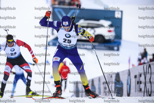 16.01.2019, xkvx, Biathlon IBU Weltcup Ruhpolding, Sprint Herren, v.l. Artem Pryma (Ukraine) in aktion / in action competes