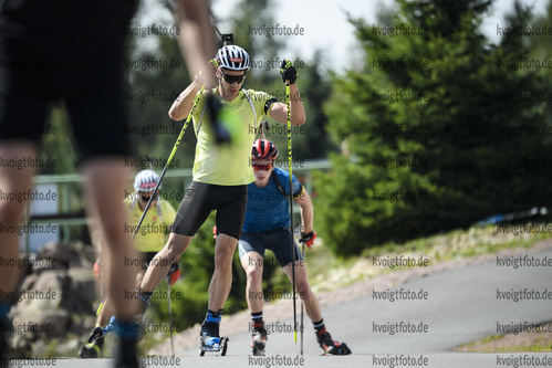 03.09.2020, xkvx, Biathlon Deutsche Meisterschaften Altenberg, Training Herren, v.l. Arnd Peiffer (Germany)  / 