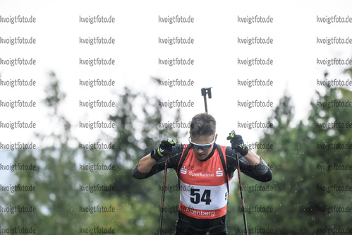 05.09.2020, xkvx, Biathlon Deutsche Meisterschaften Altenberg, Sprint Herren, v.l. Florian Arsan (Germany)  / 