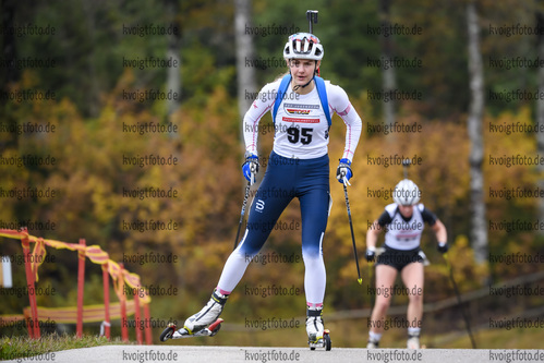 10.10.2020, xkvx, Biathlon, Deutschlandpokal Notschrei, Sprint - weiblich, v.l. Christina Benedetti