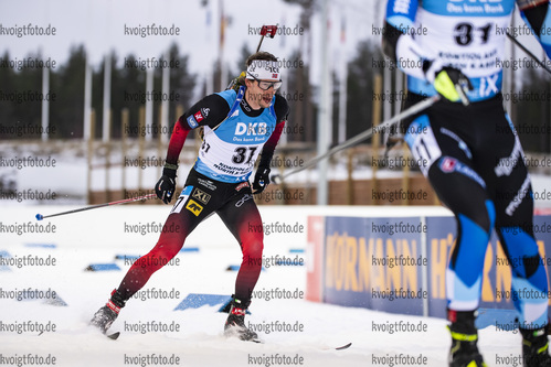 28.11.2020, xkvx, Biathlon IBU Weltcup Kontiolahti, Einzel Herren, v.l. Sturla Holm Laegreid (Norway) in aktion / in action competes