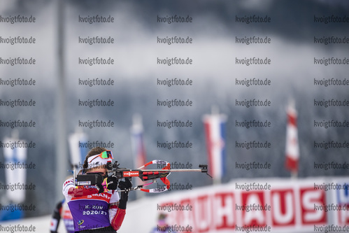 15.12.2020, xkvx, Biathlon IBU Weltcup Hochfilzen, Training Damen und Herren, v.l. Kamila Zuk (Poland)  / 