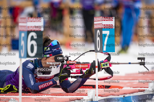 15.12.2020, xkvx, Biathlon IBU Weltcup Hochfilzen, Training Damen und Herren, v.l. Lisa Vittozzi (Italy)  / 