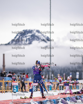 15.12.2020, xkvx, Biathlon IBU Weltcup Hochfilzen, Training Damen und Herren, v.l. Lisa Vittozzi (Italy)  / 