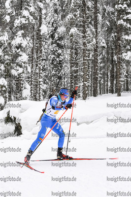 10.02.2021, xkvx, Biathlon IBU World Championships Pokljuka, Mixed Relay, v.l. Dorothea Wierer (Italy) in aktion / in action competes