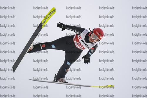 03.03.2021, xkvx, Nordic World Championships Oberstdorf, v.l. Katharina Althaus of Germany in Aktion / in action competes