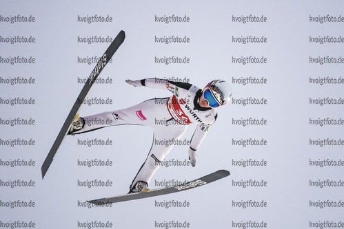 03.03.2021, xkvx, Nordic World Championships Oberstdorf, v.l. Ema Klinec of Slovenia in Aktion / in action competes