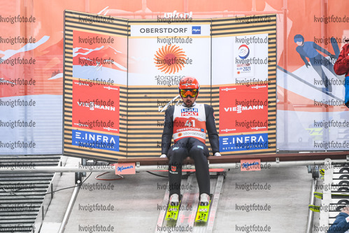 04.03.2021, xkvx, Nordic World Championships Oberstdorf, v.l. Johannes Rydzek of Germany  /