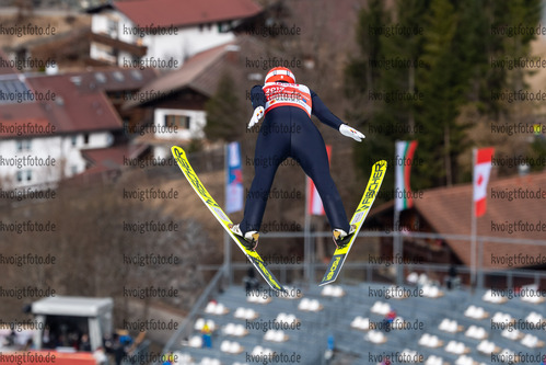 04.03.2021, xkvx, Nordic World Championships Oberstdorf, v.l. Eric Frenzel of Germany  /