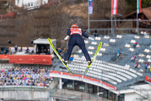 04.03.2021, xkvx, Nordic World Championships Oberstdorf, v.l. Eric Frenzel of Germany  /