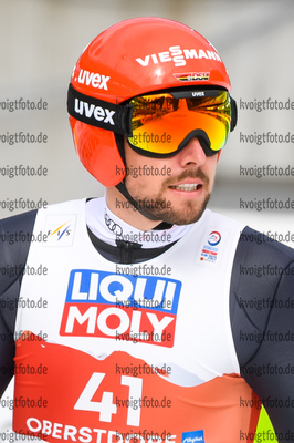 04.03.2021, xkvx, Nordic World Championships Oberstdorf, v.l. Johannes Rydzek of Germany  /