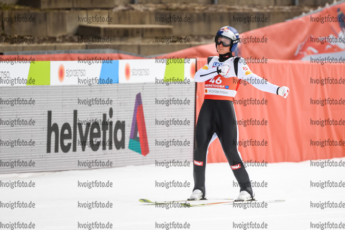 04.03.2021, xkvx, Nordic World Championships Oberstdorf, v.l. Johannes Lamparter of Austria  /