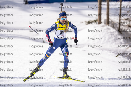 13.03.2020, xkvx, Biathlon IBU Cup Obertilliach, Sprint Damen, v.l. Hannah Auchentaller (Italy)  / 