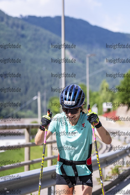 30.06.2021, xkvx, Biathlon Training SeiserAlm, v.l. Marion Wiesensarter (Germany)  