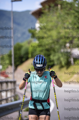 30.06.2021, xkvx, Biathlon Training SeiserAlm, v.l. Marion Wiesensarter (Germany)  