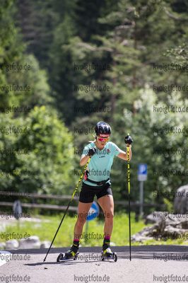 30.06.2021, xkvx, Biathlon Training SeiserAlm, v.l. Karolin Horchler (Germany)  