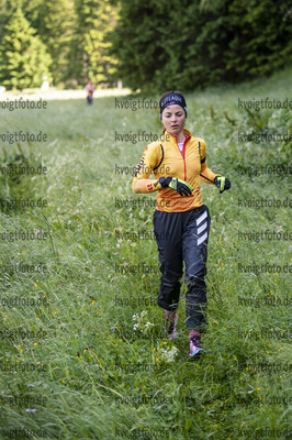 01.07.2021, xkvx, Biathlon Training SeiserAlm, v.l. Marion Wiesensarter (Germany)  