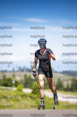 06.07.2021, xkvx, Biathlon Training Lavaze, v.l. Vanessa Hinz (Germany)  