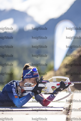 09.07.2021, xkvx, Biathlon Training Lavaze, v.l. Aita Gasparin (Switzerland)  