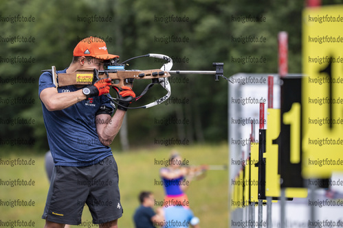 12.07.2021, xkvx, Biathlon Training Bormio, v.l. Philipp Horn (Germany)  