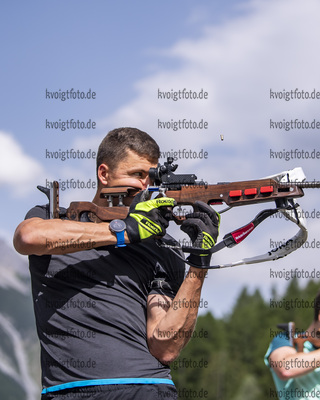 12.07.2021, xkvx, Biathlon Training Bormio, v.l. Philipp Nawrath (Germany)  