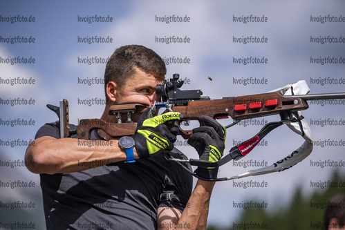 12.07.2021, xkvx, Biathlon Training Bormio, v.l. Philipp Nawrath (Germany)  