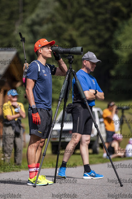 12.07.2021, xkvx, Biathlon Training Bormio, v.l. Philipp Horn (Germany)  