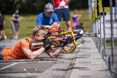 12.07.2021, xkvx, Biathlon Training Bormio, v.l. Roman Rees (Germany)  