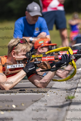 12.07.2021, xkvx, Biathlon Training Bormio, v.l. Roman Rees (Germany)  