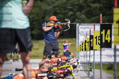 12.07.2021, xkvx, Biathlon Training Bormio, v.l. Philipp Horn (Germany)  