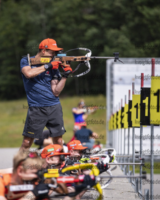 12.07.2021, xkvx, Biathlon Training Bormio, v.l. Philipp Horn (Germany)  