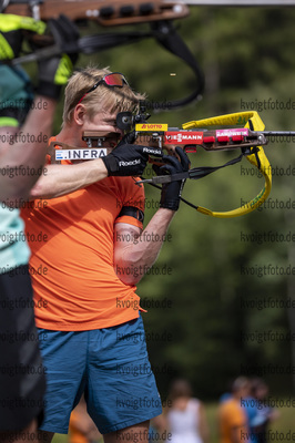 12.07.2021, xkvx, Biathlon Training Bormio, v.l. Roman Rees (Germany)  